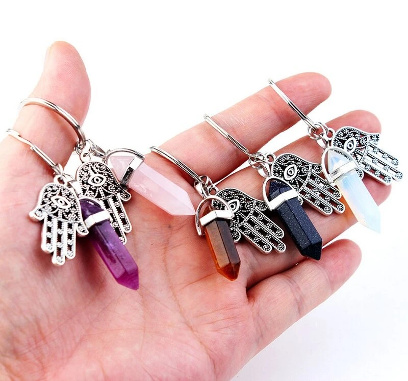 Porte Clés Fatima Avec Quartz 9 Porte Clés Fatima Avec Quartz – Image 7