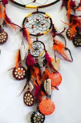 Dreamcatchers Grand Attrape Rêves Fait De Plume 4 Dreamcatchers Grand Attrape Rêves Fait De Plume – Image 2