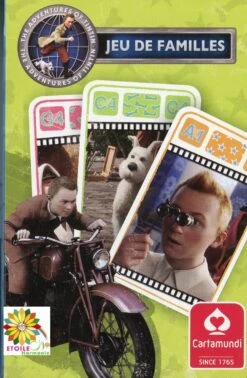 JEU DE FAMILLES TINTIN - CARTAMUNDI