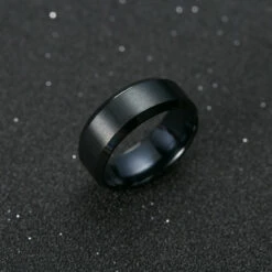 Bague En Titane Pour Homme 10 Bague En Titane Pour Homme -Magasin D'accessoires Sélectionnés anneau hommes titane noir