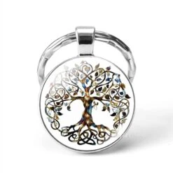 Porte-clés Arbre De Vie Tendance -Magasin D'accessoires Sélectionnés arbre de vie porte cl s vintage la main art porte cl s porte cl s 1