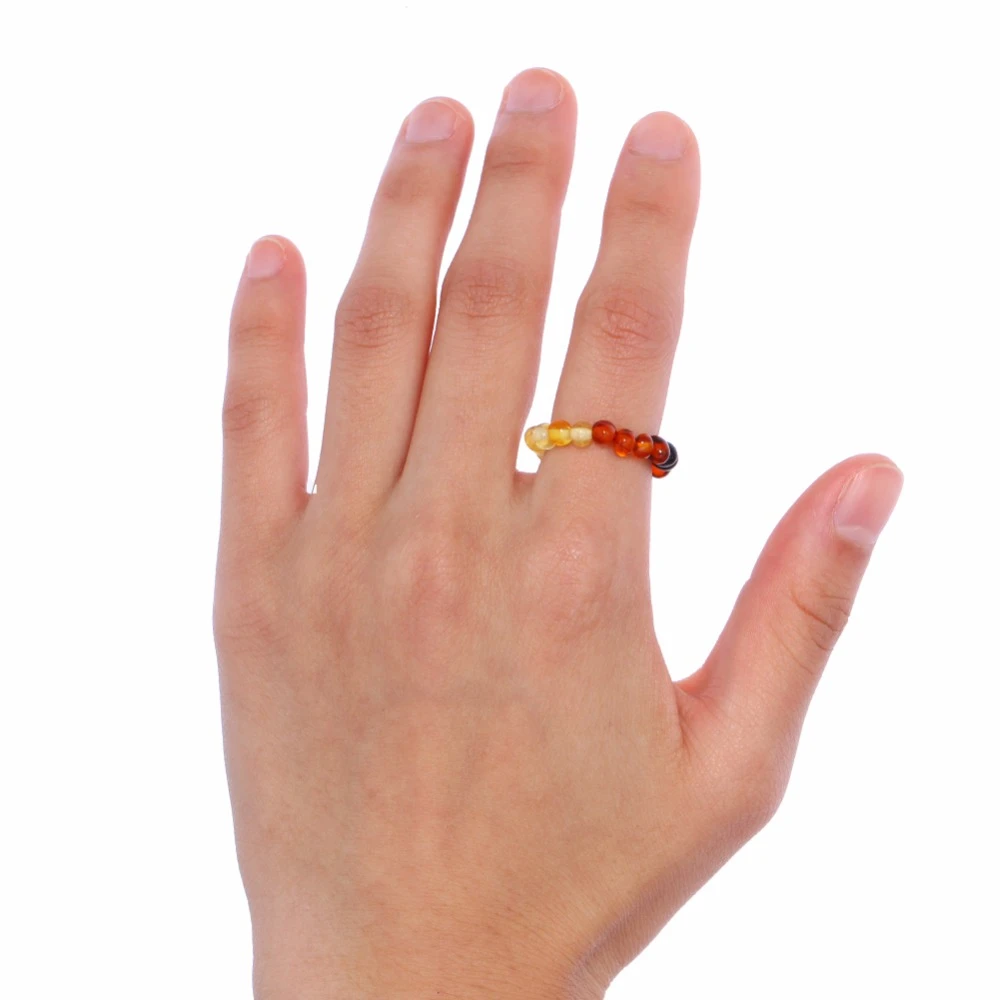 Bague Ambre Baltique Ajustable 4 Bague Ambre Baltique Ajustable – Image 2