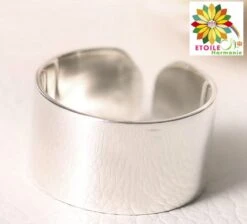Anneau Bague Ouverte Argent Sterling