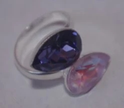 Bague Ajustable Swarovski Argent 925 8 Bague Ajustable Swarovski Argent 925 -Magasin D'accessoires Sélectionnés bague argent swarovski etoileharmonie fais main 2