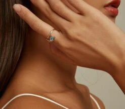 Bague Chat Harmonie Pierre De Lune - Bijou Pour Femme 8 Bague Chat Harmonie Pierre De Lune - Bijou Pour Femme -Magasin D'accessoires Sélectionnés bague chat argent 925 sterlings pierre de lune harmonie etoileharmonie bijoux femme jeune fille 2