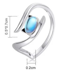 Bague Chat Harmonie Pierre De Lune - Bijou Pour Femme 9 Bague Chat Harmonie Pierre De Lune - Bijou Pour Femme -Magasin D'accessoires Sélectionnés bague chat argent 925 sterlings pierre de lune harmonie etoileharmonie bijoux femme jeune fille 3