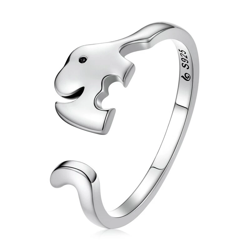 Bague Animale Originale En Argent 925 Sterlings - Éléphant Ou Girafe Au Choix 4 Bague Animale Originale En Argent 925 Sterlings - Éléphant Ou Girafe Au Choix – Image 2