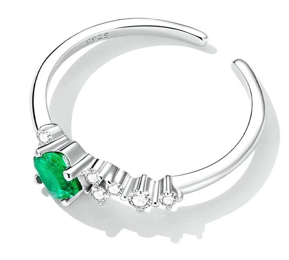 Bague éternité En Argent 925 4 Bague éternité En Argent 925 – Image 2