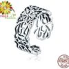 Bague Fleur De Vie Harmonie En Argent Sterling 925 -Magasin D'accessoires Sélectionnés bague fleur harmonie
