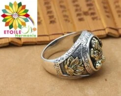 BAGUE CHEVALIÈRE GANESH -Magasin D'accessoires Sélectionnés bague ganesh harmonie fr