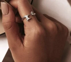 Bague Animale Originale En Argent 925 Sterlings - Éléphant Ou Girafe Au Choix 10 Bague Animale Originale En Argent 925 Sterlings - Éléphant Ou Girafe Au Choix -Magasin D'accessoires Sélectionnés bague girafe argent 925 sterlings harmonie etoileharmonie bijoux femme jeune fille 1