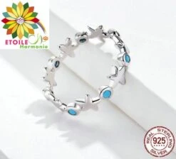 Bague Des étoiles Harmonie 7 Bague Des étoiles Harmonie -Magasin D'accessoires Sélectionnés bague harmonie argent etoileharmonie