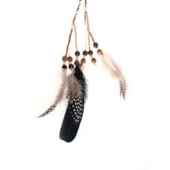 Bandeau Cheveux à Corde -Magasin D'accessoires Sélectionnés bandeau cheveux corde plume etoileharmonie 4