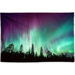 Tenture Mural Aurores Boréales -Magasin D'accessoires Sélectionnés belles aurores bor ales nature tapisserie tenture murale boh me hippie psych d lique tapisseries murales 5