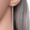 Boucles D'oreille Pendaison Gemme Pierre Strass Longue Goutte Boucles 2 Boucles D'oreille Pendaison Gemme Pierre Strass Longue Goutte Boucles -Magasin D'accessoires Sélectionnés bijou boucle oreille etoileharmonie fr