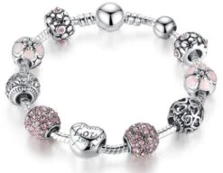 Bracelet à Breloques Harmonie Plaqué Argent -Magasin D'accessoires Sélectionnés bijou bracelet harmonie baroque etoileharmonie fr 2