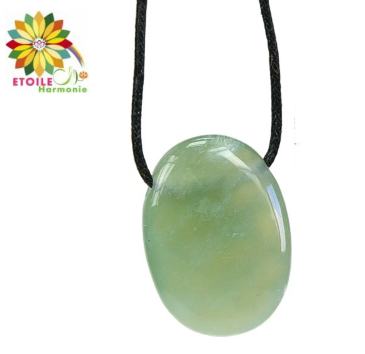 Collier Cordon Serpentine Pierre Pendentif Pierre Ovale Percée 3 Collier Cordon Serpentine Pierre Pendentif Pierre Ovale Percée