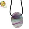 Collier Cordon Fluorite Pierre Pendentif Pierre Ovale Percée -Magasin D'accessoires Sélectionnés bijoux pendentif pierre percee etoileharmonie fr 7