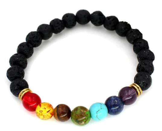 Bracelet Perles Des 7 Chakras Harmonie 7 Bracelet Perles Des 7 Chakras Harmonie – Image 5