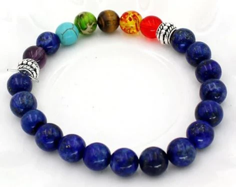 Bracelet Perles Des 7 Chakras Harmonie 8 Bracelet Perles Des 7 Chakras Harmonie – Image 6