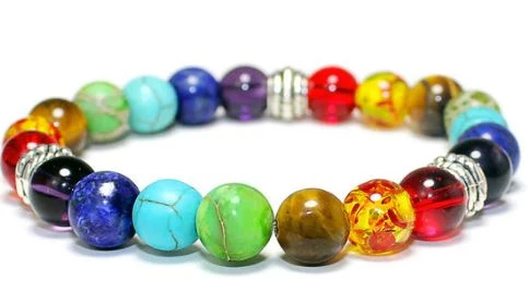 Bracelet Perles Des 7 Chakras Harmonie 11 Bracelet Perles Des 7 Chakras Harmonie – Image 9