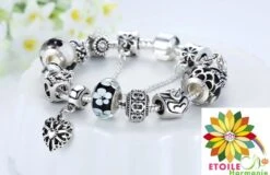 Bracelet Breloques Et Perles Harmonie 15 Bracelet Breloques Et Perles Harmonie -Magasin D'accessoires Sélectionnés bracelet breloque harmonie