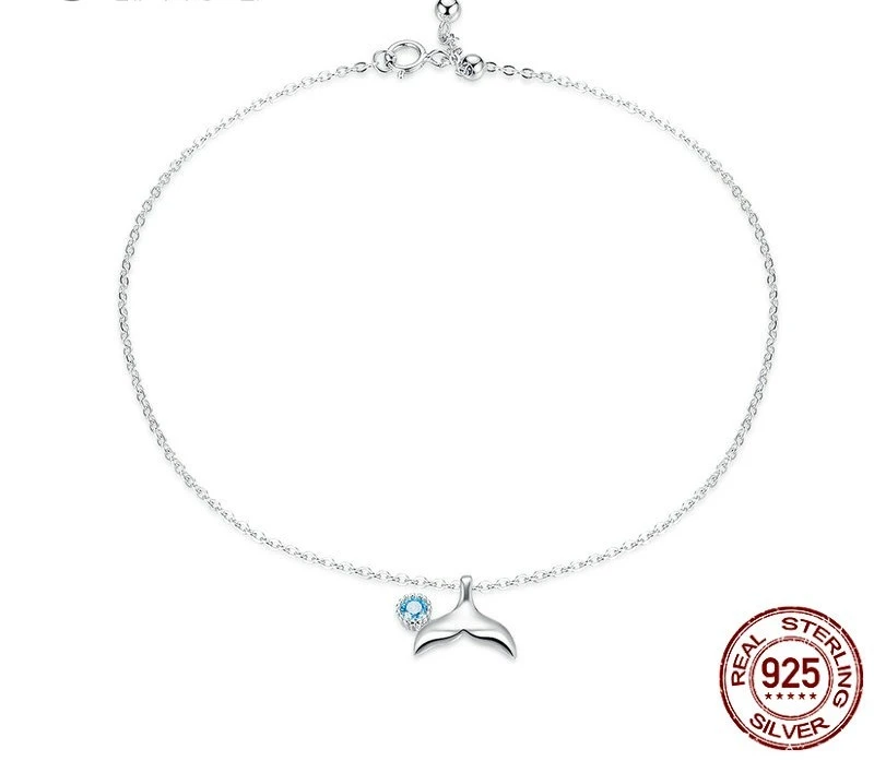 Bracelet De Cheville Dauphin Argent Sterling 925 4 Bracelet De Cheville Dauphin Argent Sterling 925 – Image 2