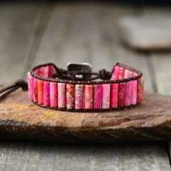 Bracelet Esprit Clair Harmonie En Pierres Naturelles Jaspe 12 Bracelet Esprit Clair Harmonie En Pierres Naturelles Jaspe -Magasin D'accessoires Sélectionnés bracelet esprit clair harmonie etoilemharmonie bijou zen 4