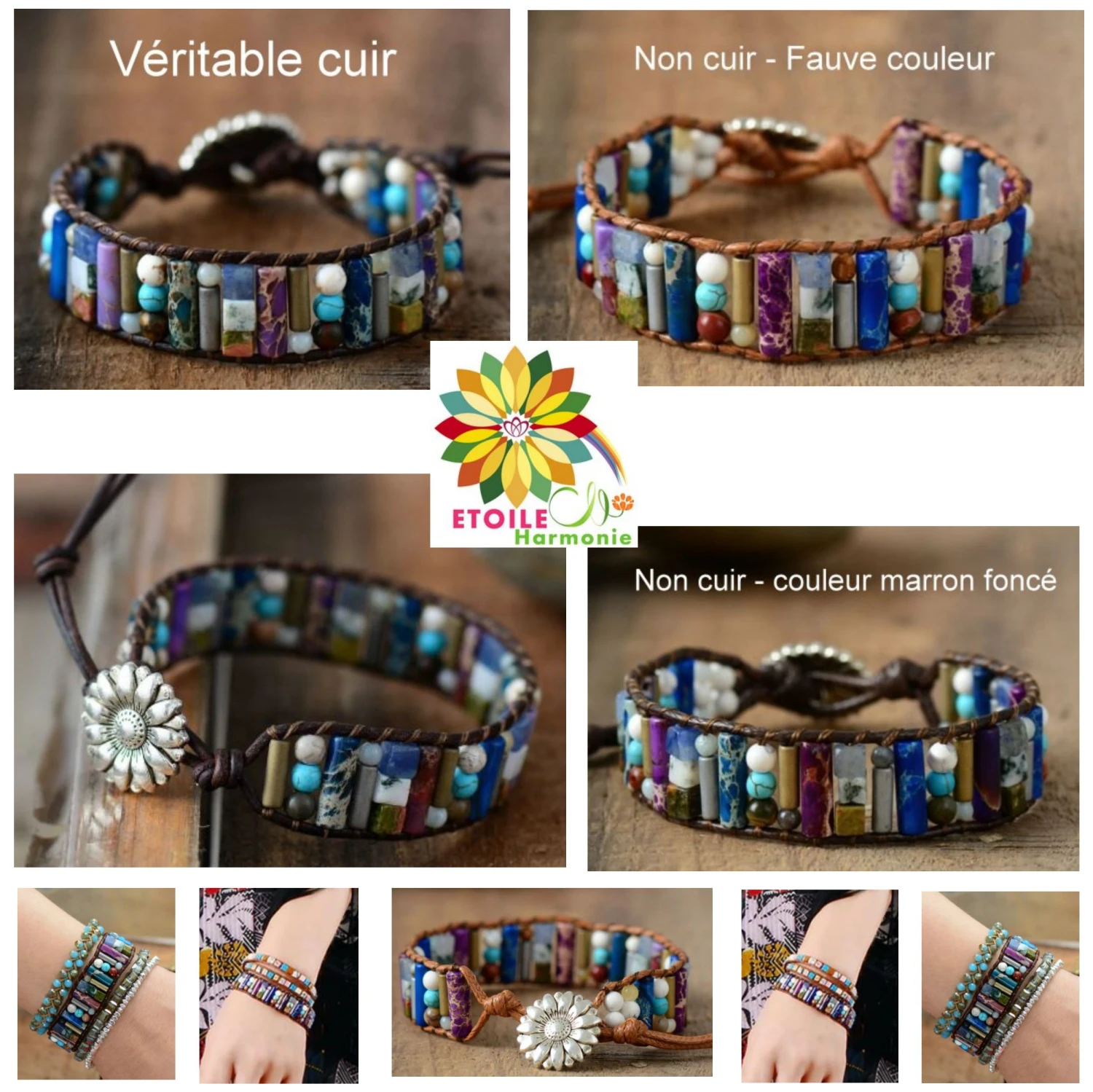 Bracelet Harmonie Hippie 4 Bracelet Harmonie Hippie – Image 2