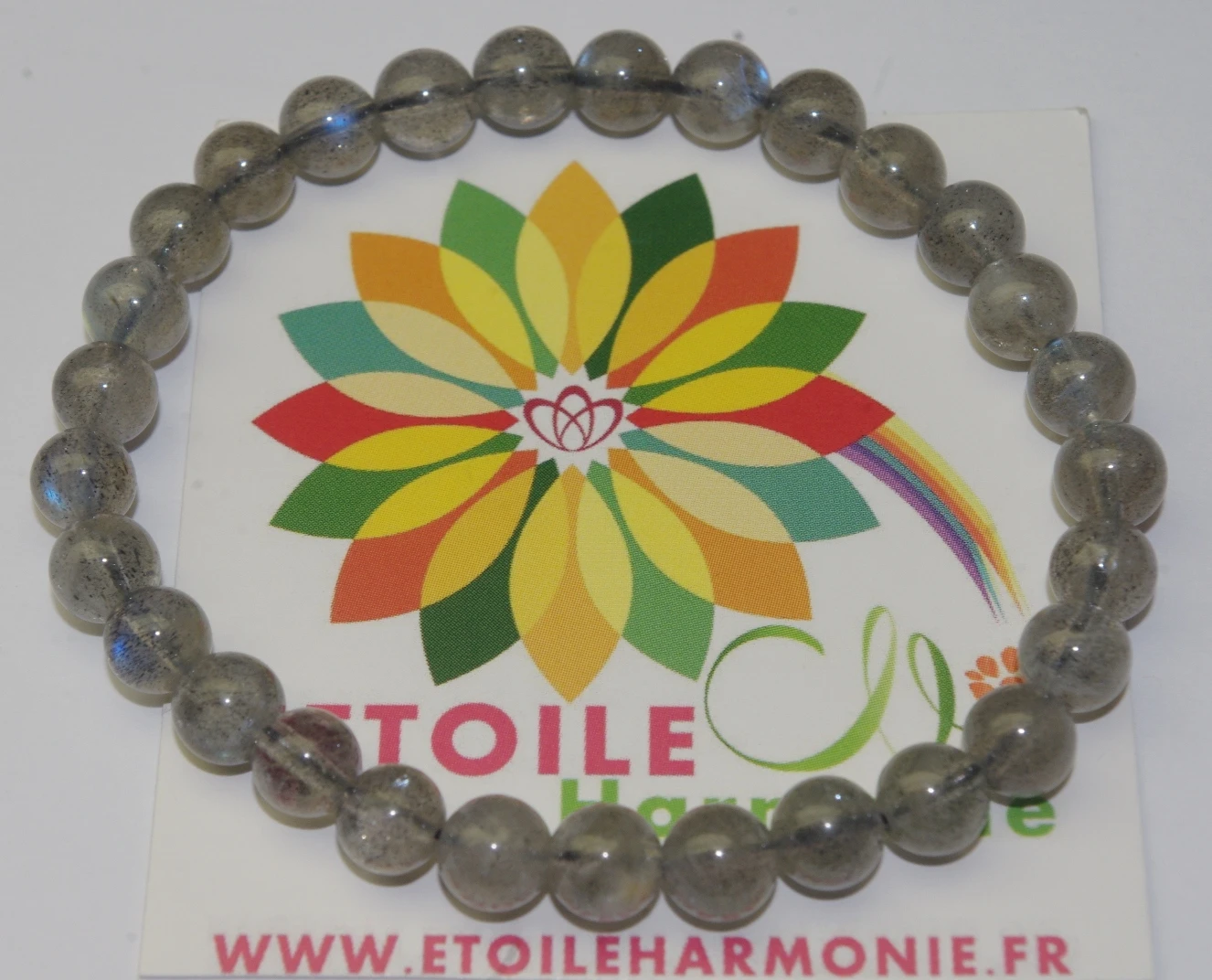 Bracelet Perles Labrodorite Harmonie 6 Mm 4 Bracelet Perles Labrodorite Harmonie 6 Mm – Image 2