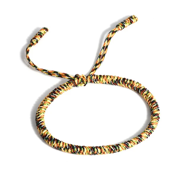 Bracelet Tibétain Tressé à La Main (comme L'acteur LEONARDO DICAPRIO) 9 Bracelet Tibétain Tressé à La Main (comme L'acteur LEONARDO DICAPRIO) – Image 7