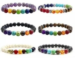Bracelet Des 7 Chakras De Guérisson
