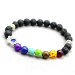 Bracelet Des 7 Chakras De Guérisson -Magasin D'accessoires Sélectionnés bracelet zen des chakras etoileharmonie etoile harmonie 2