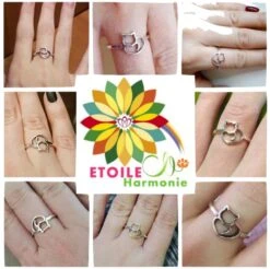 Bague Chat Et Cœur En Argent -Magasin D'accessoires Sélectionnés capture1