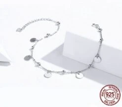 Chaînes De Cheville En Argent Sterling 925 -Magasin D'accessoires Sélectionnés chaines de cheville en argent sterling 925 2
