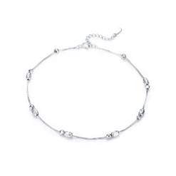 Chaînes De Cheville En Argent Sterling 925 -Magasin D'accessoires Sélectionnés chaines de cheville en argent sterling 925 3