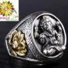 BAGUE CHEVALIÈRE GANESH 1 BAGUE CHEVALIÈRE GANESH -Magasin D'accessoires Sélectionnés chevaliere ganesh etoileharmonie fr