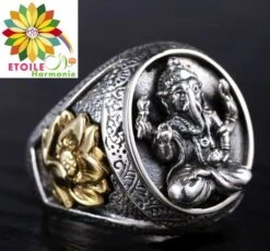 BAGUE CHEVALIÈRE GANESH