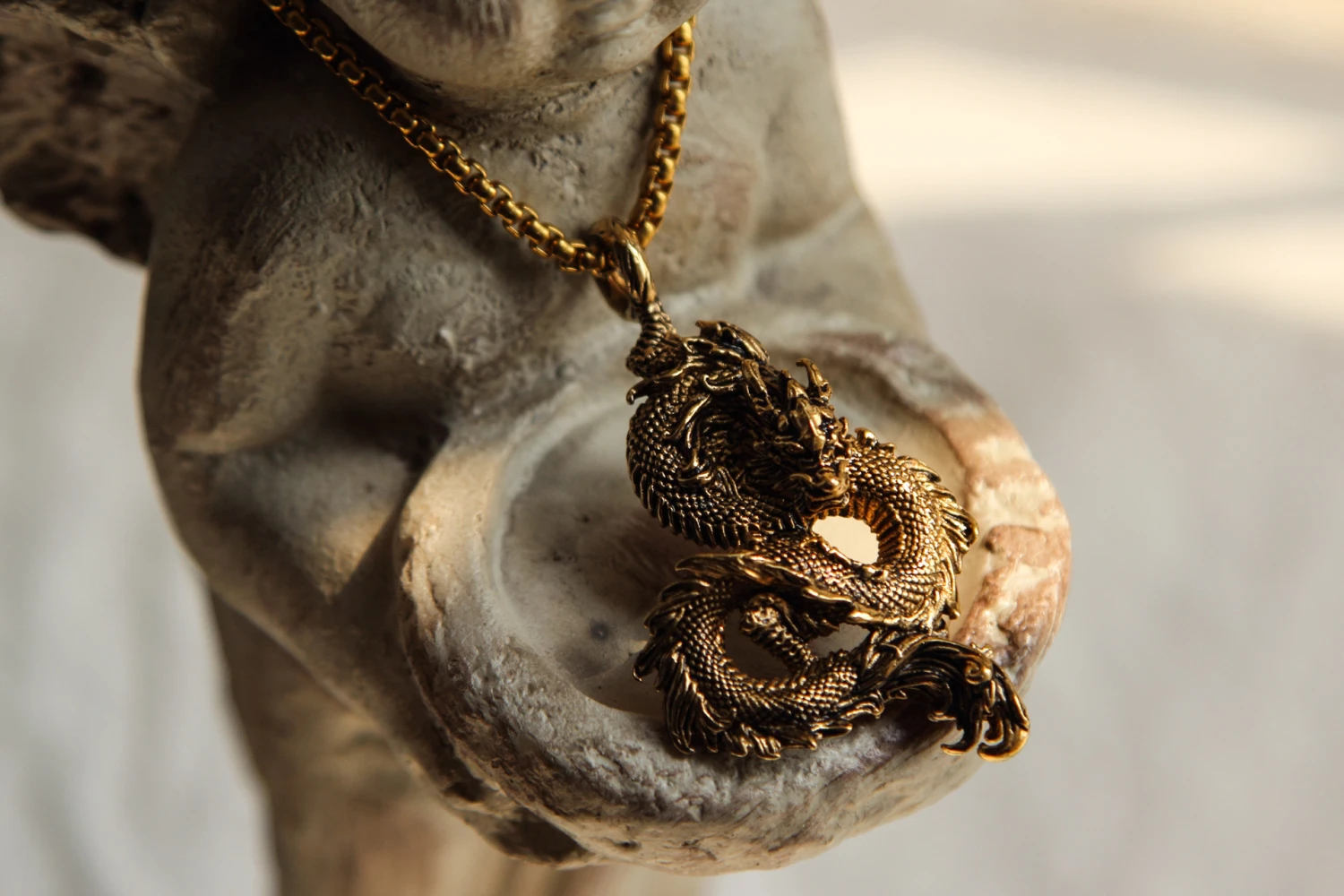 Pendentif Dragon Métal 4 Pendentif Dragon Métal – Image 2