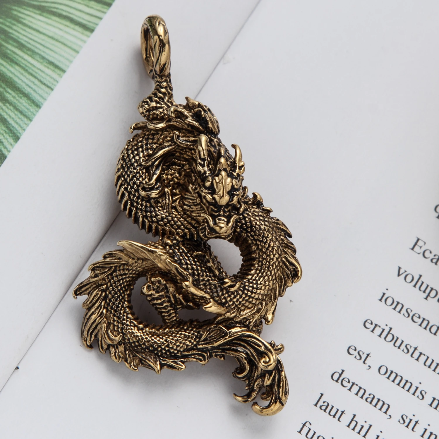 Pendentif Dragon Métal 5 Pendentif Dragon Métal – Image 3