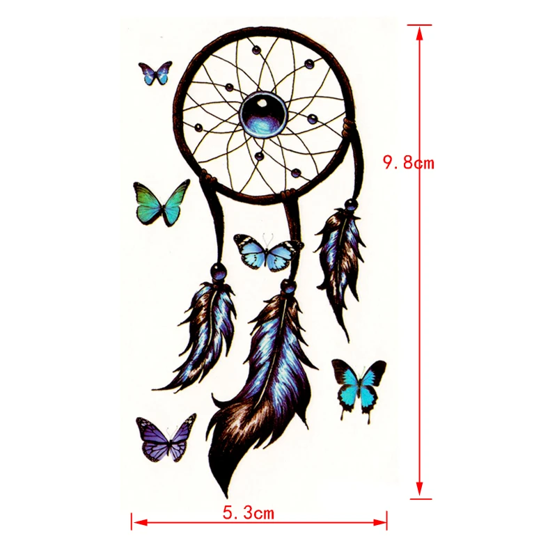 Tatouage éphémère Attrape Rêve Dreamcatcher 3 Tatouage éphémère Attrape Rêve Dreamcatcher – Image 2