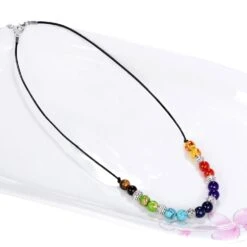 Collier Harmonie Des 7 Chakras -Magasin D'accessoires Sélectionnés etoile harmonie collier des chakras 2