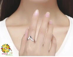 Bague Chevron Harmonie - Argent Sterling 925 -Magasin D'accessoires Sélectionnés etoilehamonie 2