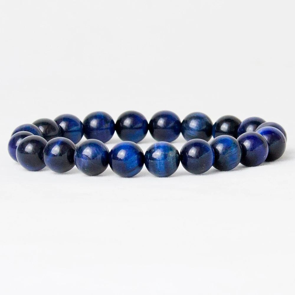Bracelet œil De Tigre Bleu De Haute Qualité 6 Bracelet œil De Tigre Bleu De Haute Qualité – Image 4