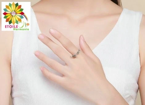 Bague Aile D'ange En Argent 6 Bague Aile D'ange En Argent – Image 4