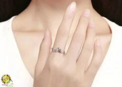 Bague Fleur De Lotus Harmonie -Magasin D'accessoires Sélectionnés etoileharmonie bague fleur de lotus harmony argent a