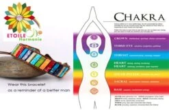 Bracelet Des 7 Chakras Harmonie -Magasin D'accessoires Sélectionnés etoileharmonie bijoux zen chakra