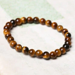 Bracelet En œil De Tigre - Protection * 12 Bracelet En œil De Tigre - Protection * -Magasin D'accessoires Sélectionnés etoileharmonie bracelet oeil de tigre 1