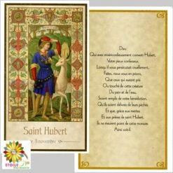 Image Pieuse Saint Hubert Du 3 Novembre