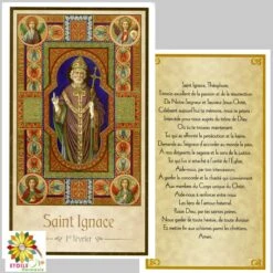 Image Pieuse Saint Ignace Du 1er Février